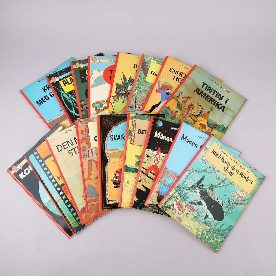 Seriealbum Tintin