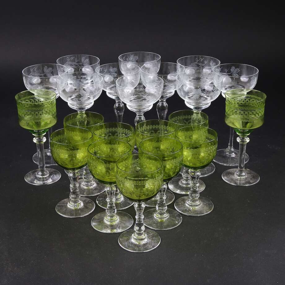 Glasservisdelar